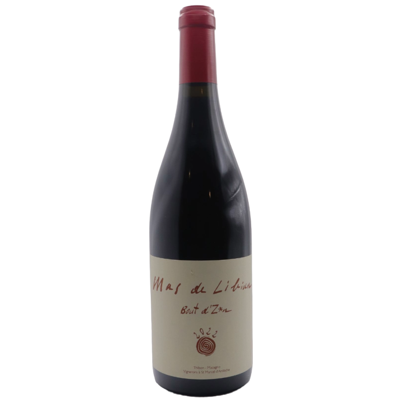 Bout d'zan - Rouge Biodynamique Ardèche - Cave de la Halle du Trièves