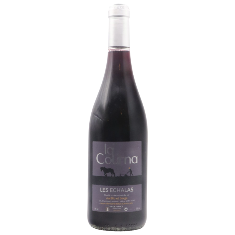 Les Echalas - Vin Rouge Bio du Domaine de la Courna | Cave de la Halle du Trièves