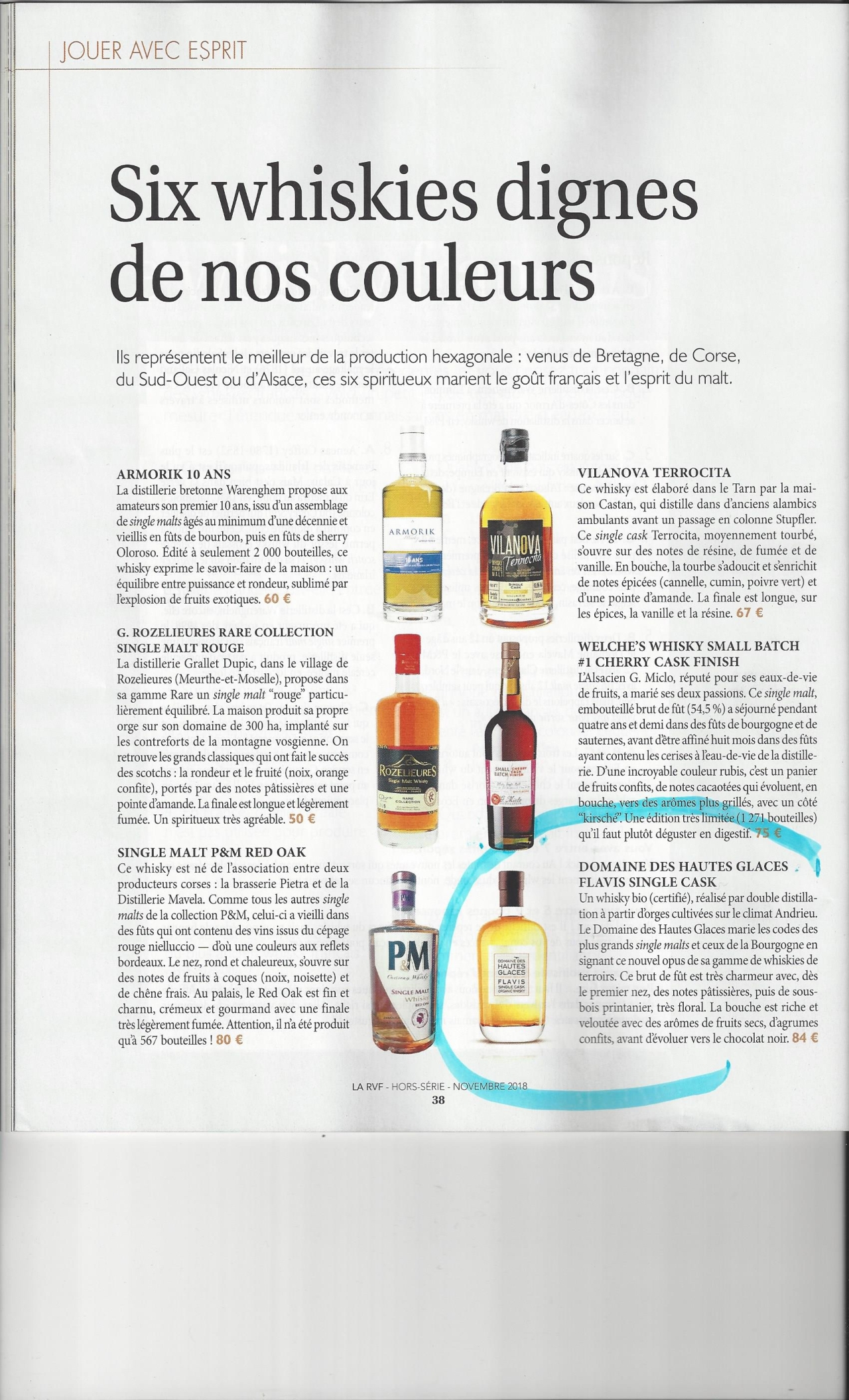 Le whisky du TRIEVES à l’honneur