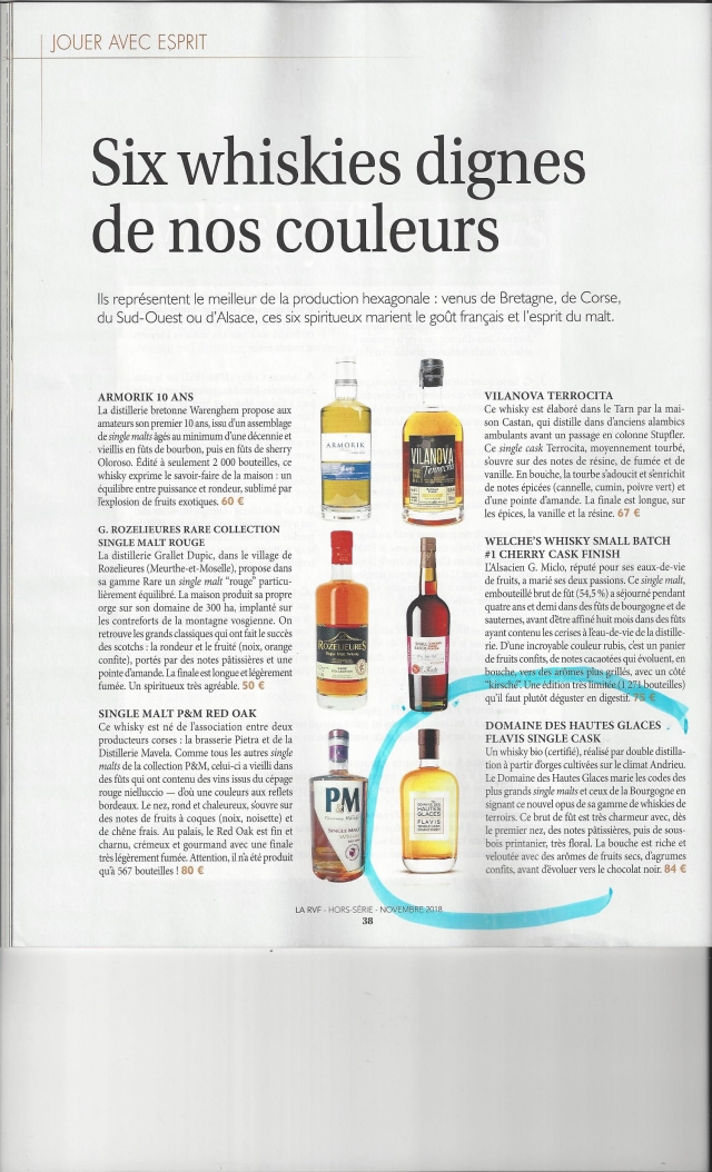 Le whisky du TRIEVES à l’honneur